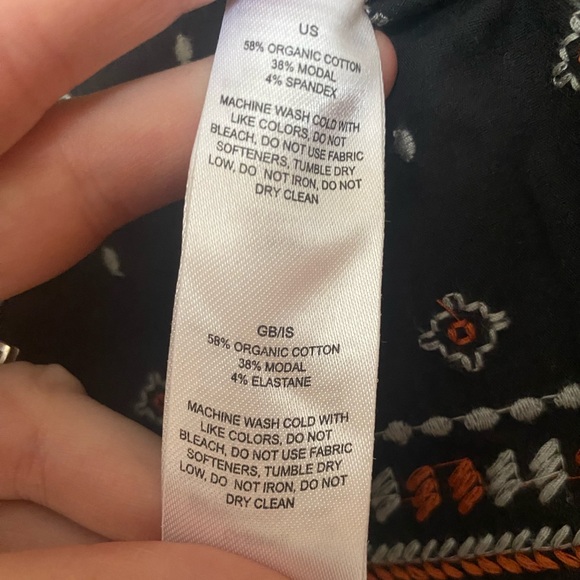 NWT embroidered cotton Sherpa dress - Picture 5 of 8